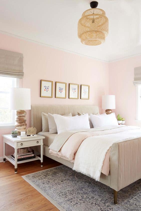 pink girly bedroom