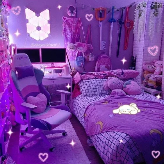 aesthetic kawaii bedroom