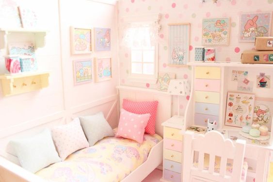 kawaii bedroom idea