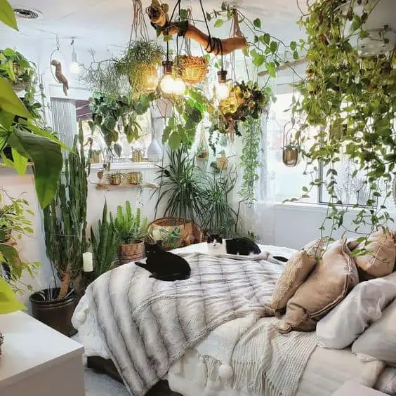 biophilic bedroom 