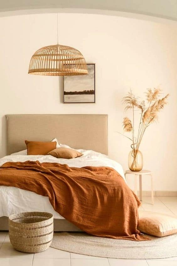 terracotta bedroom idea