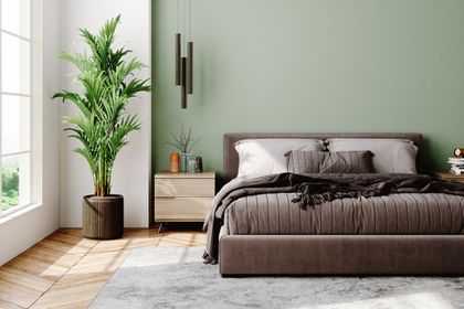 simple minimalist bedroom