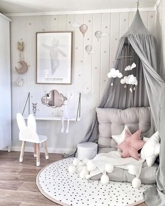 scandinavian bedroom for toddlers
