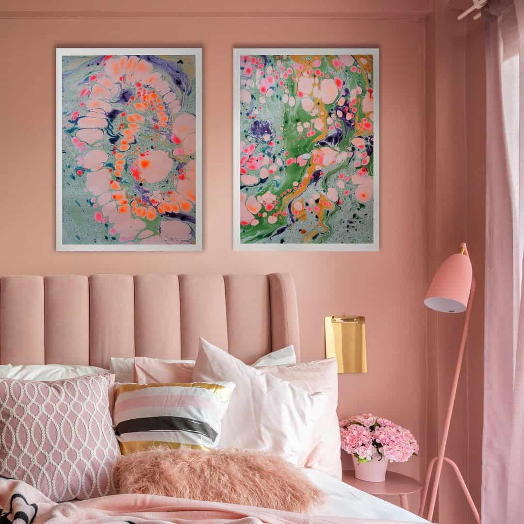 dusty pink bedroom ideas