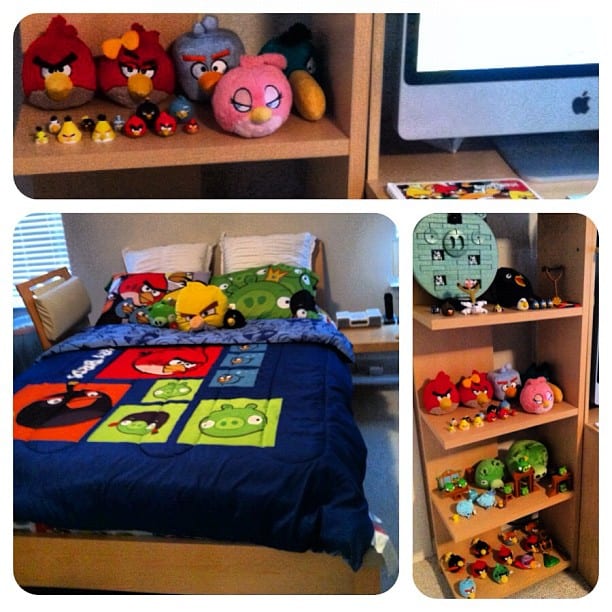 angry birds bedroom idea