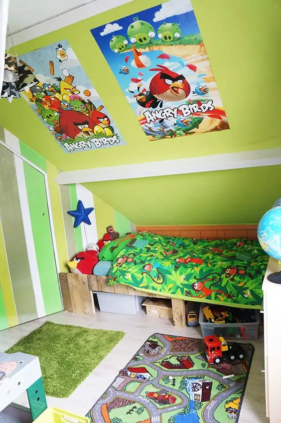 angry birds bedroom posters