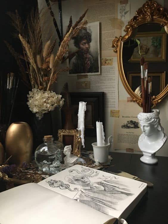 23+ Dark Academia Bedrooms That Are All Art, Mystery & Beauty!