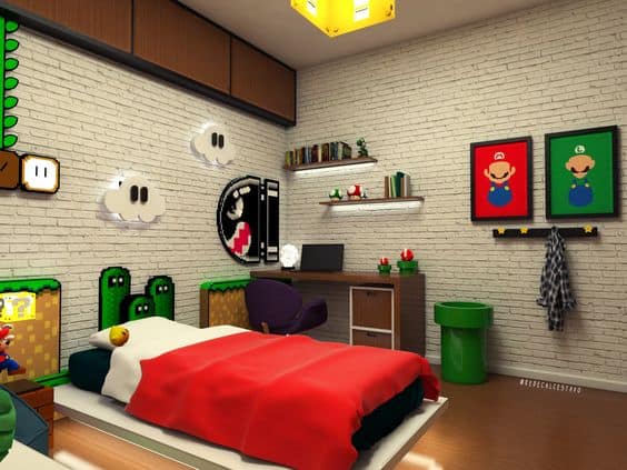 mario bedroom