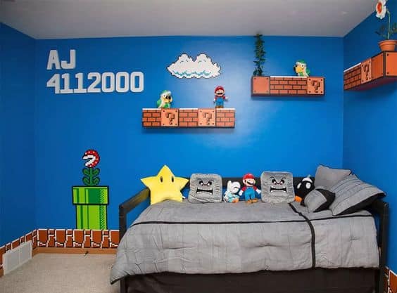 Mario bedroom
