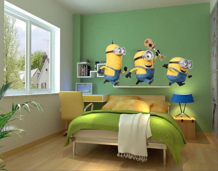 minion wall decals