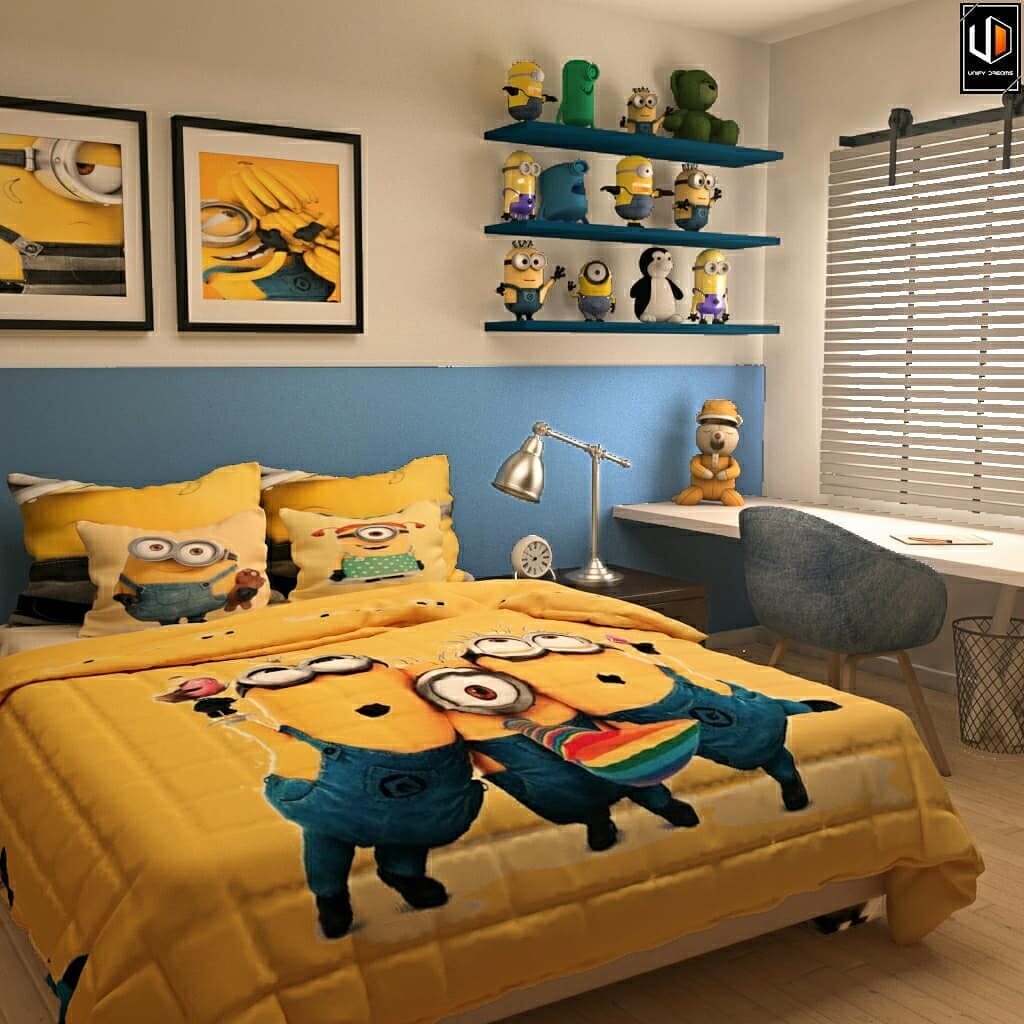 large minion bedroom