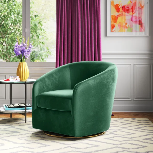 accent green armchair