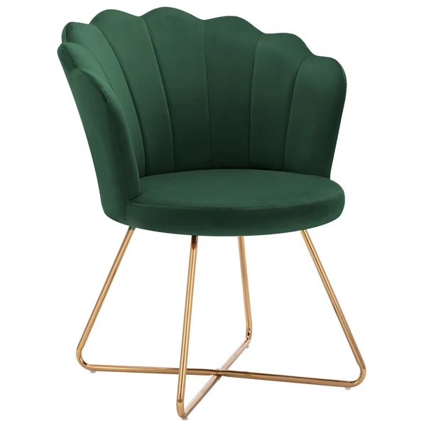 hunter green armchair