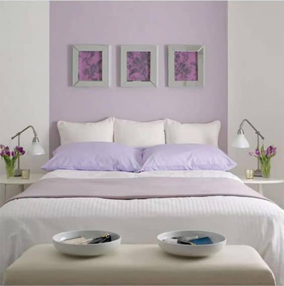 lavender bedroom