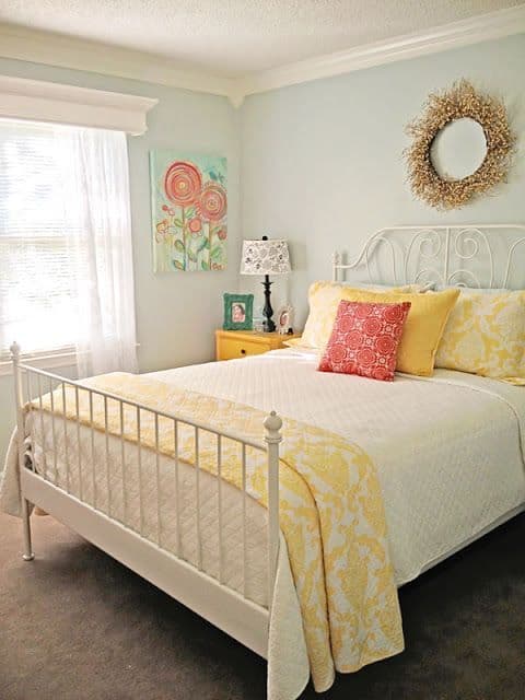 muted color bedroom