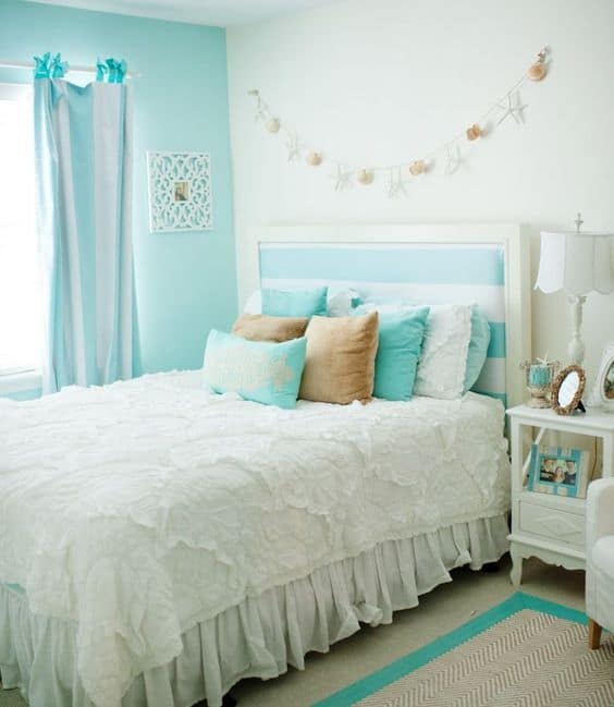 tiffany blue bedroom for teenage girls