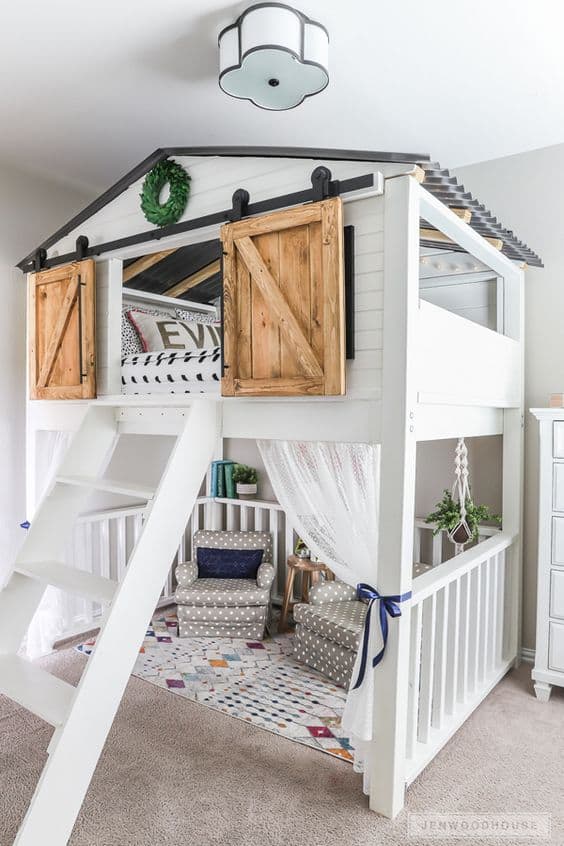 loft bed ideas for boy bedroom