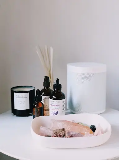 crystals and fragrances for witch bedroom