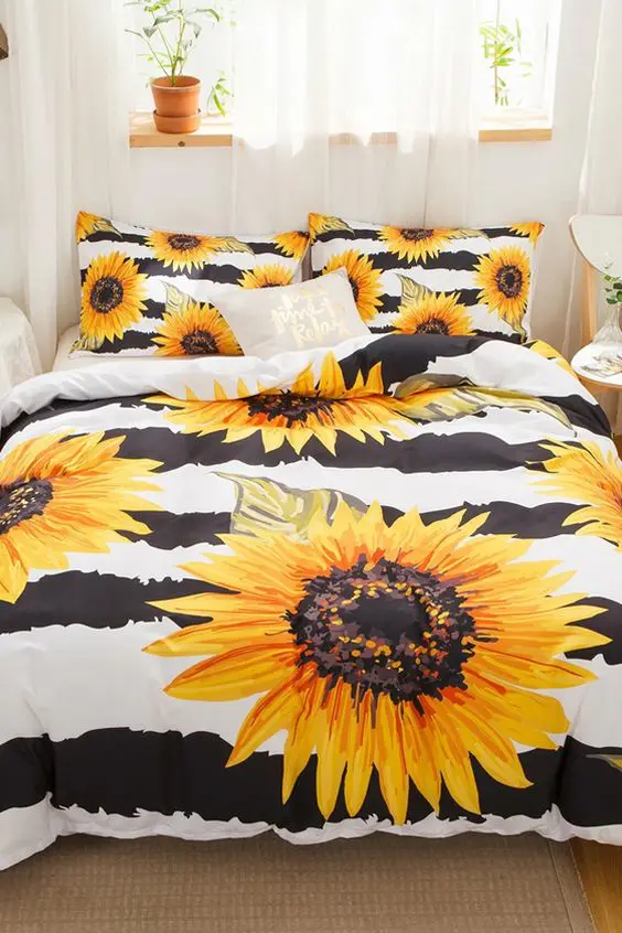 sunflower room idea