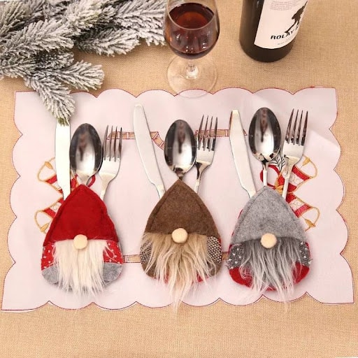 christmas cutlery decor