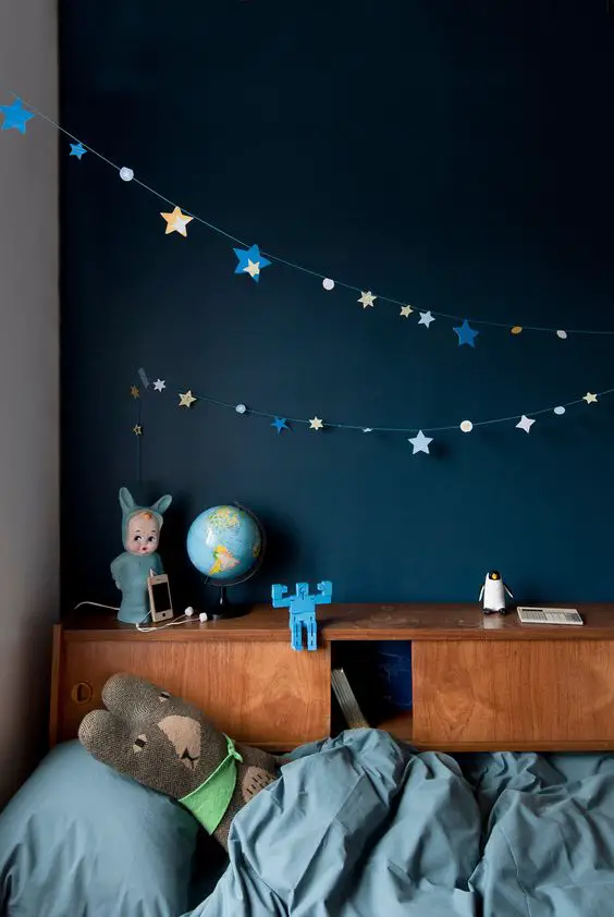 blue bedroom for kids
