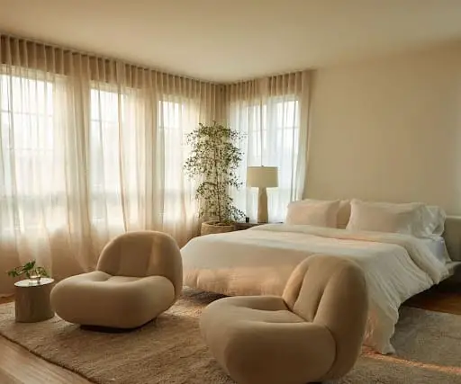 light brown bedroom idea