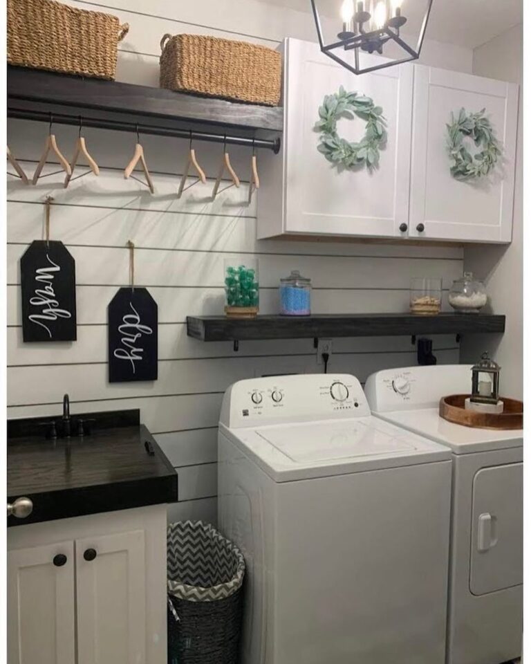 19+ Laundry Room Shelving Ideas To Save So Much Space! | Room You Love