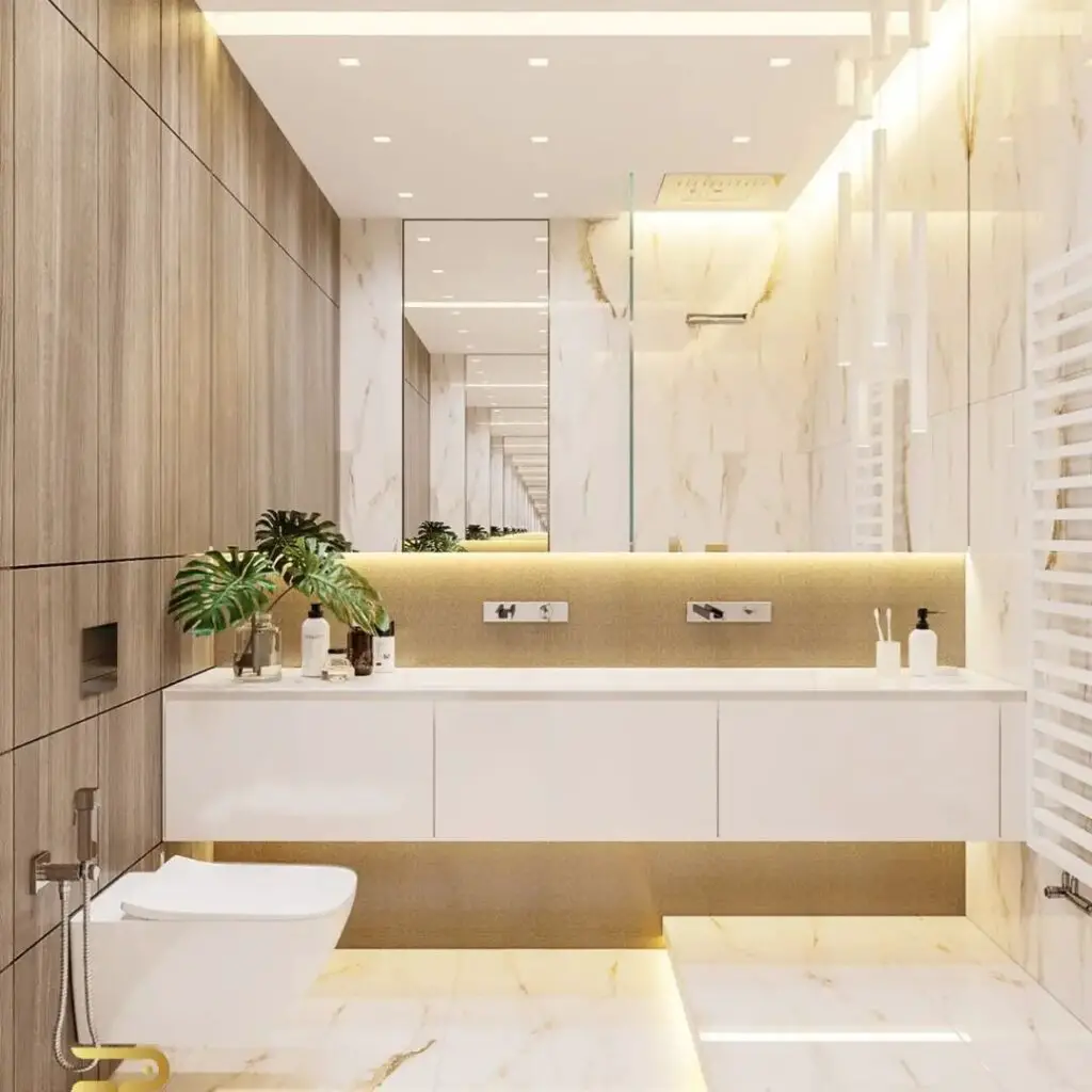 luxurious bathroom idea