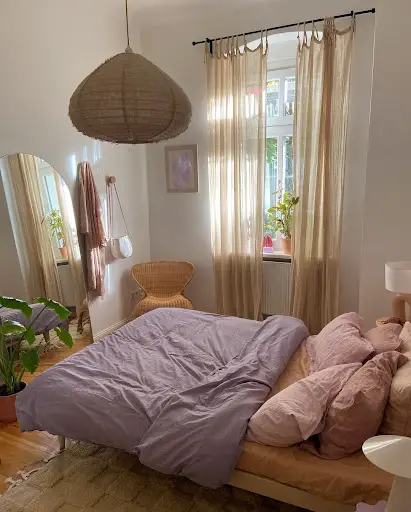 danish pastel bedroom idea