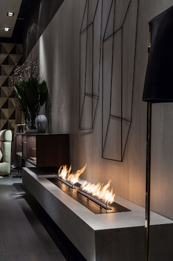 eco friendly fireplace design