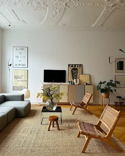 japandi living room idea