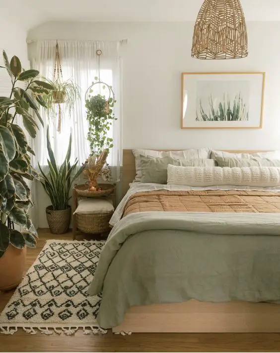 21 Peaceful Sage Green Bedrooms That Are Glam & Chic!