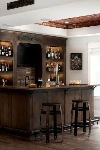 taverna home bar idea