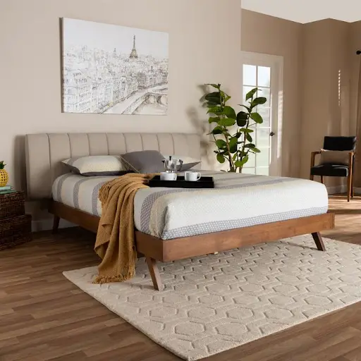 classic mid-century modern bedroom