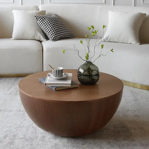simple coffee table decor idea