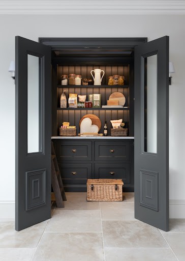 dark pantry design idea