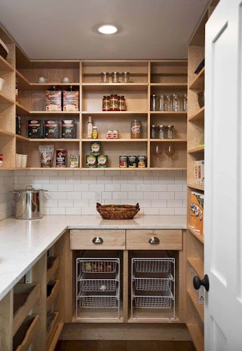 farmhouse pantry design