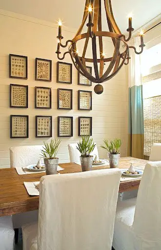 beachy dining room idea