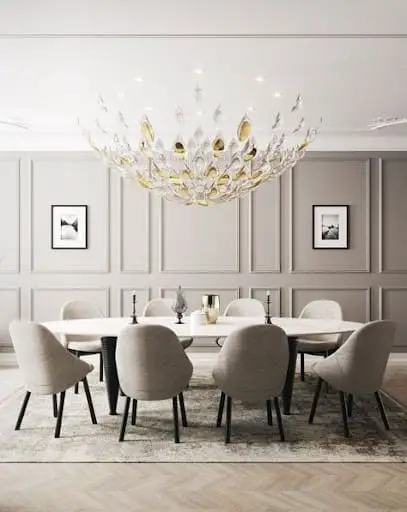 wall panel design for dining room