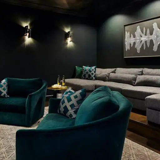 green home theater design