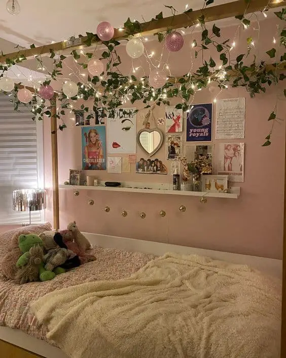 cute coquette bedroom decor