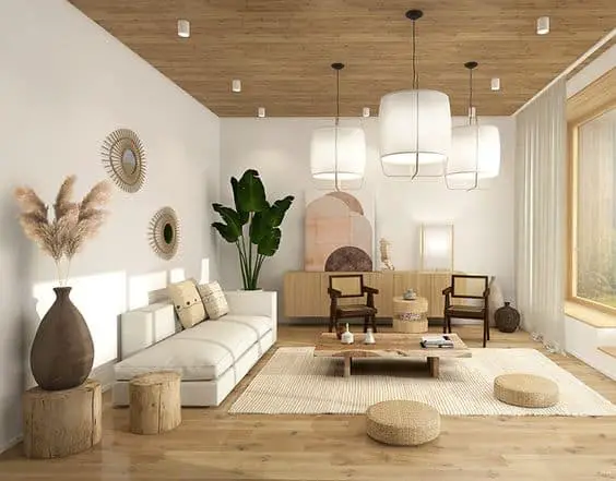 zen living room design