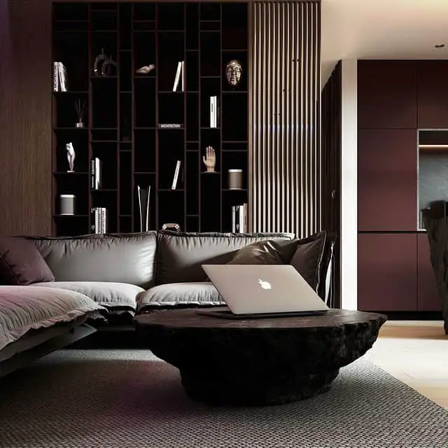 modern japanese living room idea