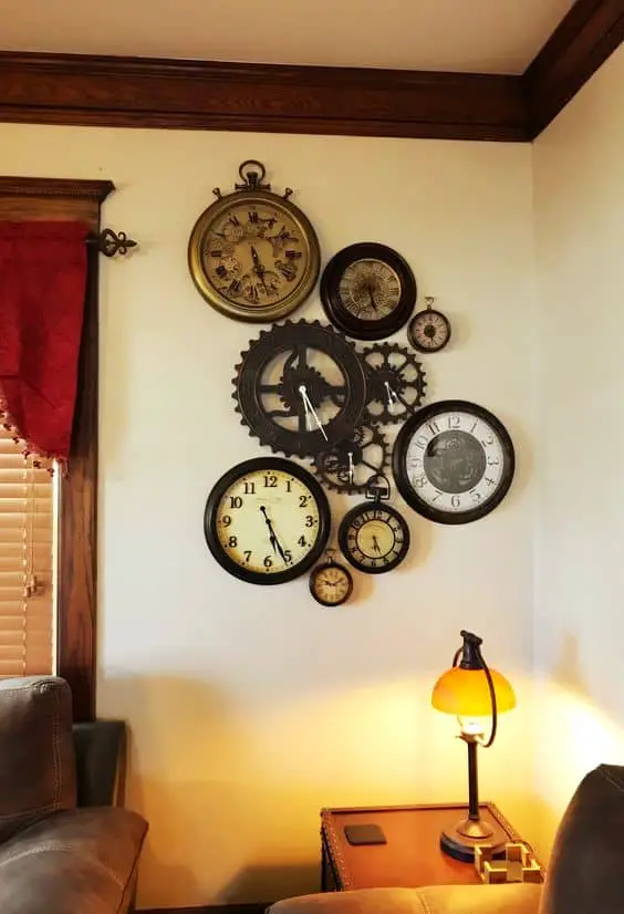 weirdcore design clock decor