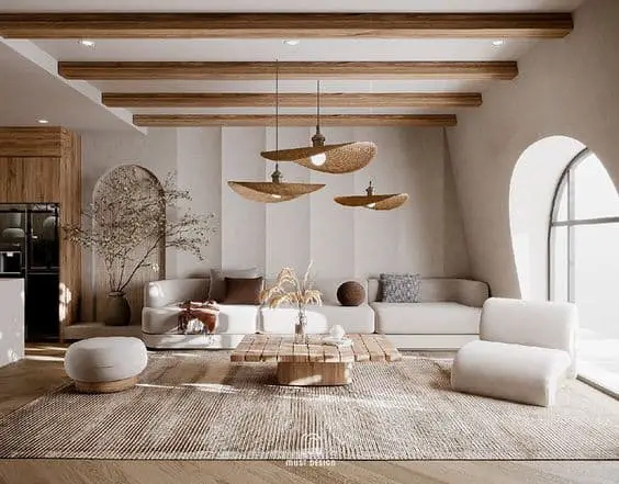 large japanese living room design