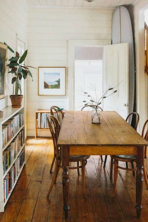 rustic dining room design