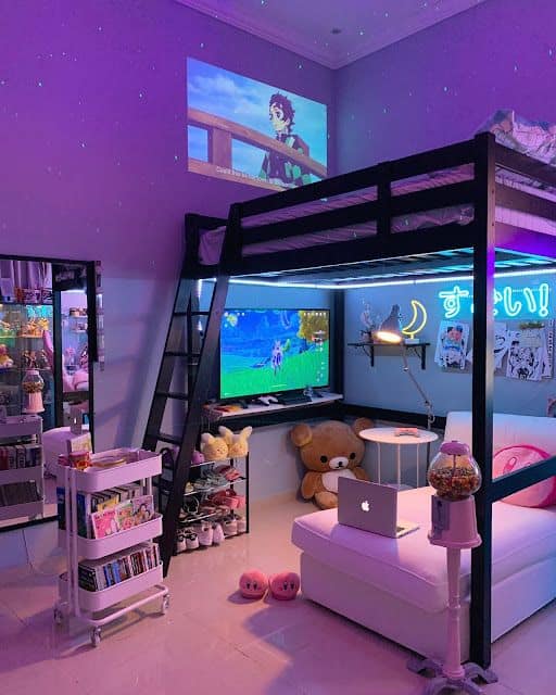 tech bedroom idea