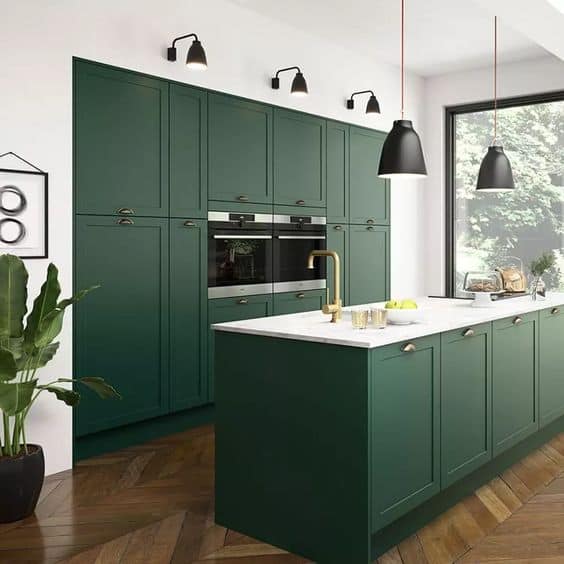 17 Captivating Green Kitchen Island Ideas For All Tastes! | Room You Love