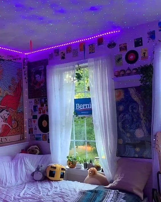 art hoe aesthetic room idea