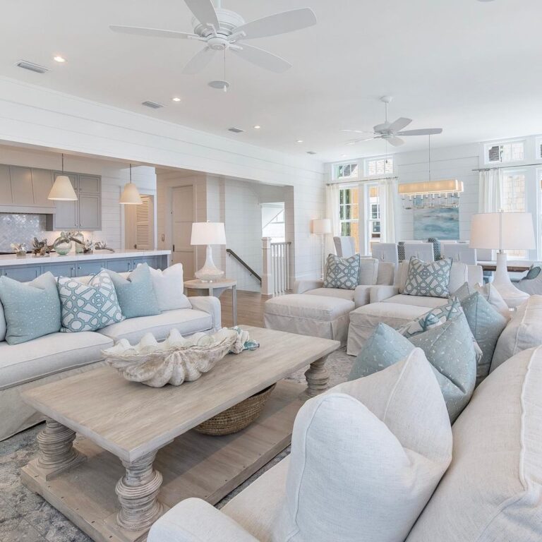 18 Breathtaking Beach-Themed Living Room On A Budget Ideas! | Room You Love